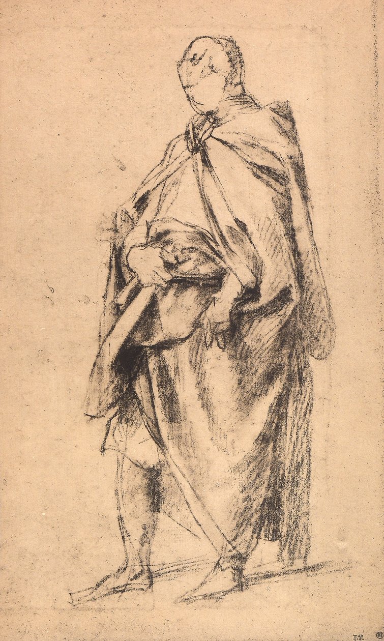 研究男性形象 作者 安德里亚·德尔·萨托（Andrea del Sarto）