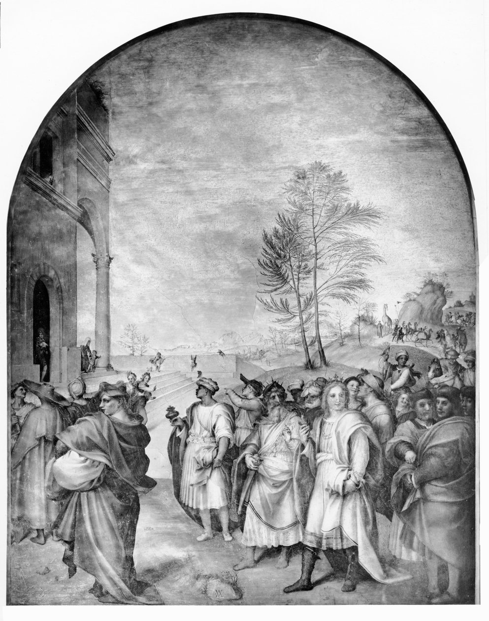 魔法师的到来 作者 安德里亚·德尔·萨托（Andrea del Sarto）