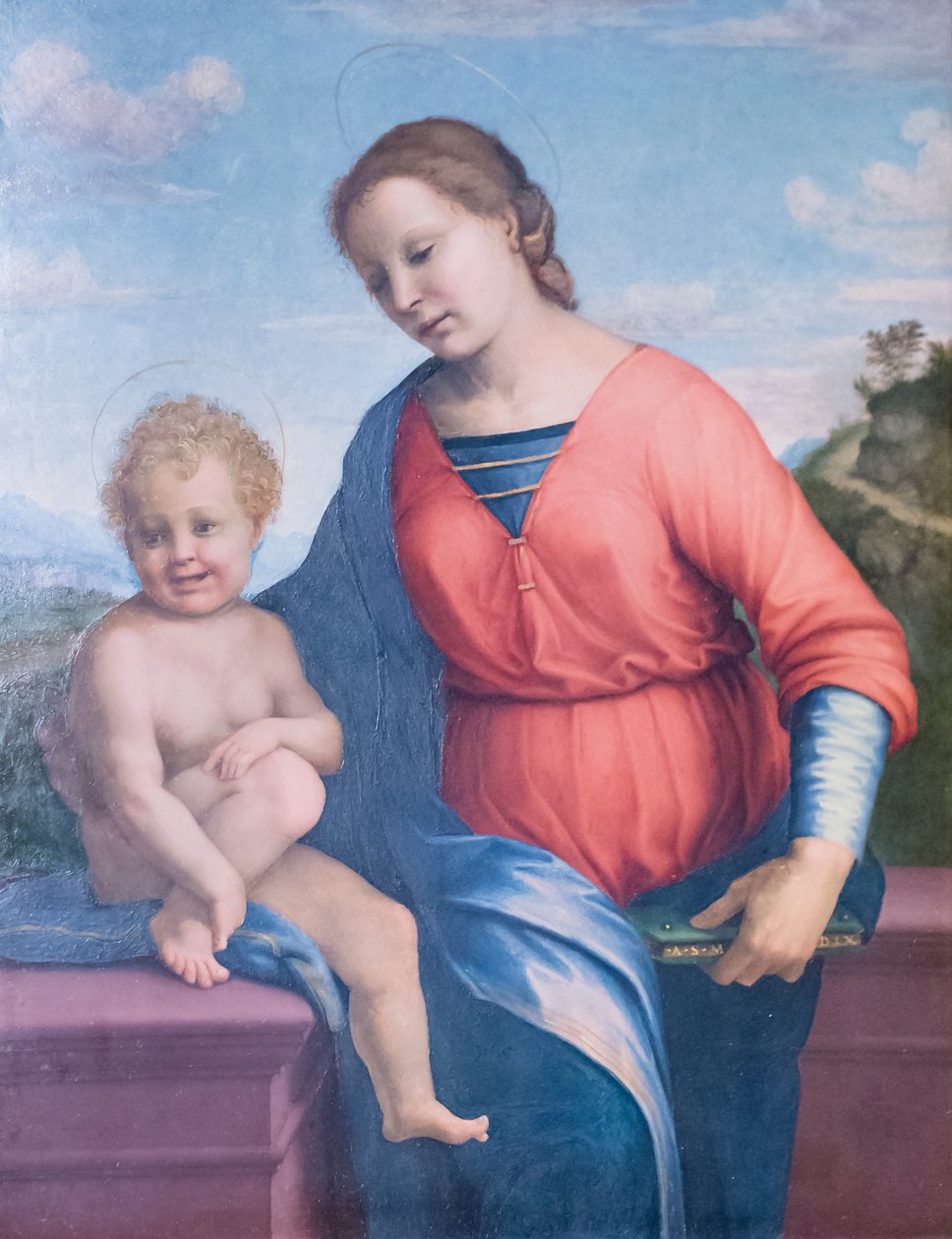圣母玛利亚 作者 安德里亚·德尔·萨托（Andrea del Sarto）