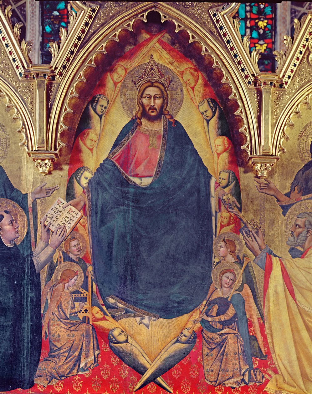 Strozzi Altarpiece，1357面板细节72246 作者 安德里亚·迪·西奥内·奥卡尼亚