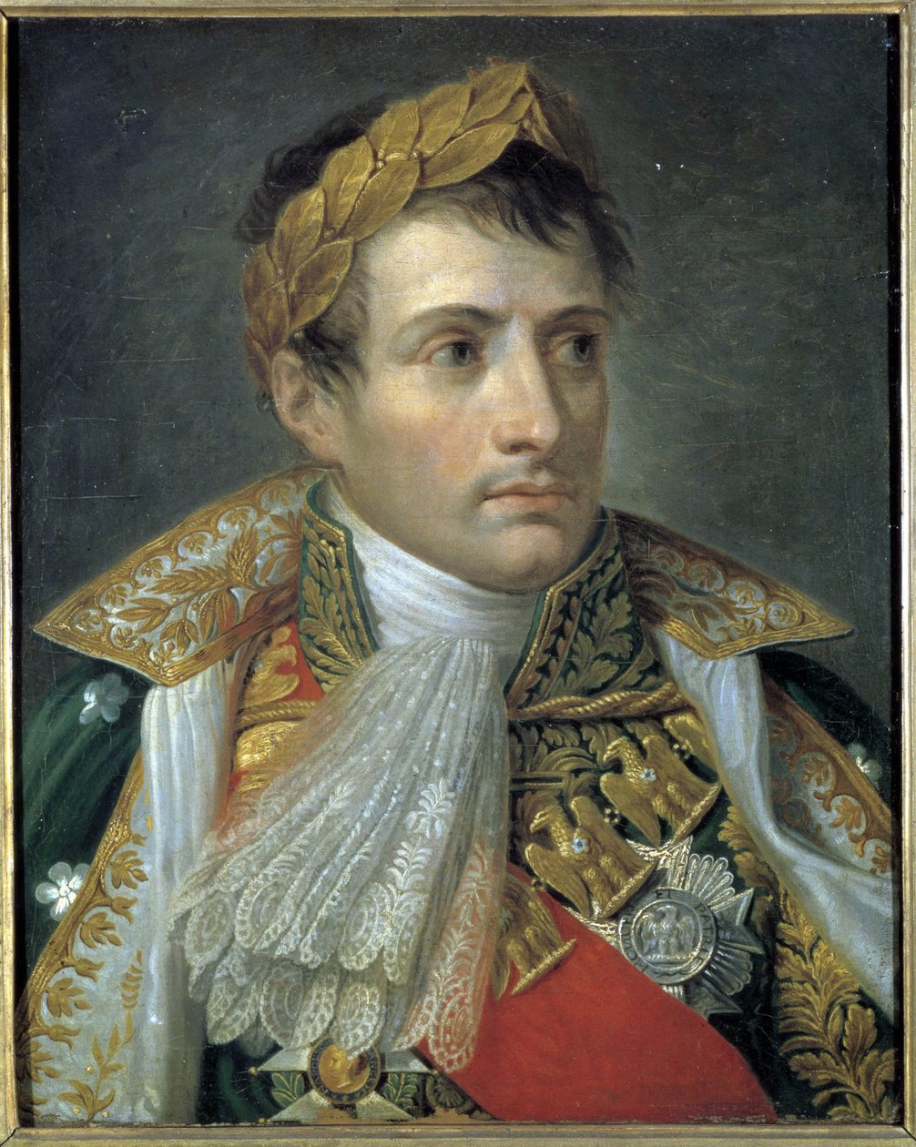 拿破仑一世肖像，安德里亚·阿皮亚尼 (1754 - 1817) 作画。 Risorgimento 博物馆。 米兰 作者 安德里亚·阿皮亚尼长老