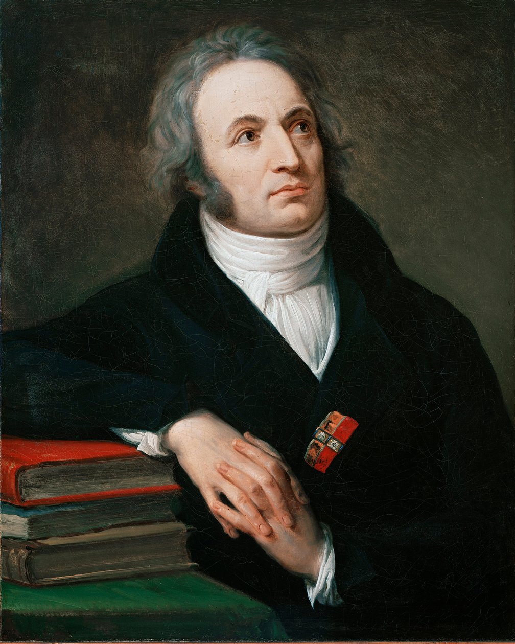 诗人文森佐·蒙蒂 (1754-1828) 的肖像 Andrea Appiani (1754-1817) 绘画 1809 年罗马国立现代艺术画廊 作者 安德里亚·阿皮亚尼长老