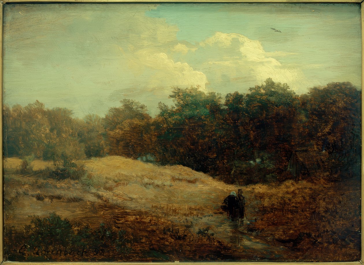 Waldessaum 作者 安德烈亚斯·阿亨巴赫（Andreas Achenbach）