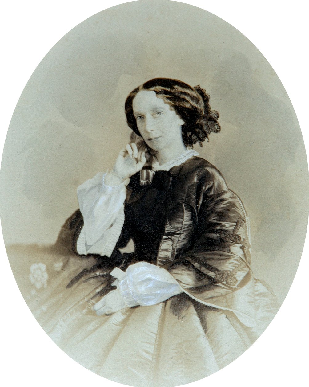 俄罗斯皇后玛丽亚·亚历山大（Maria Alexandrovna），1850年代后期。 作者 安德烈·丹尼尔（Andrei Deniere）
