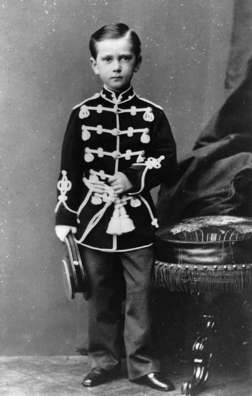 俄罗斯大公Paul Alexandrovich，c1864-c1867 作者 安德烈·丹尼尔（Andrei Deniere）