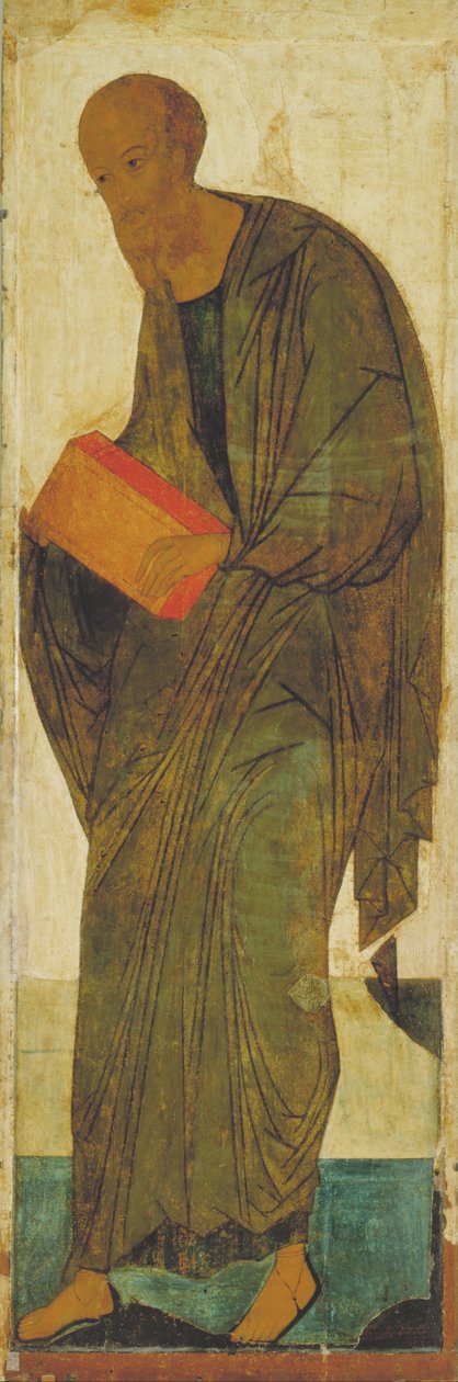 圣保罗。从Deusus Tier 作者 安德烈·鲁布列夫（Andrei Rublev）