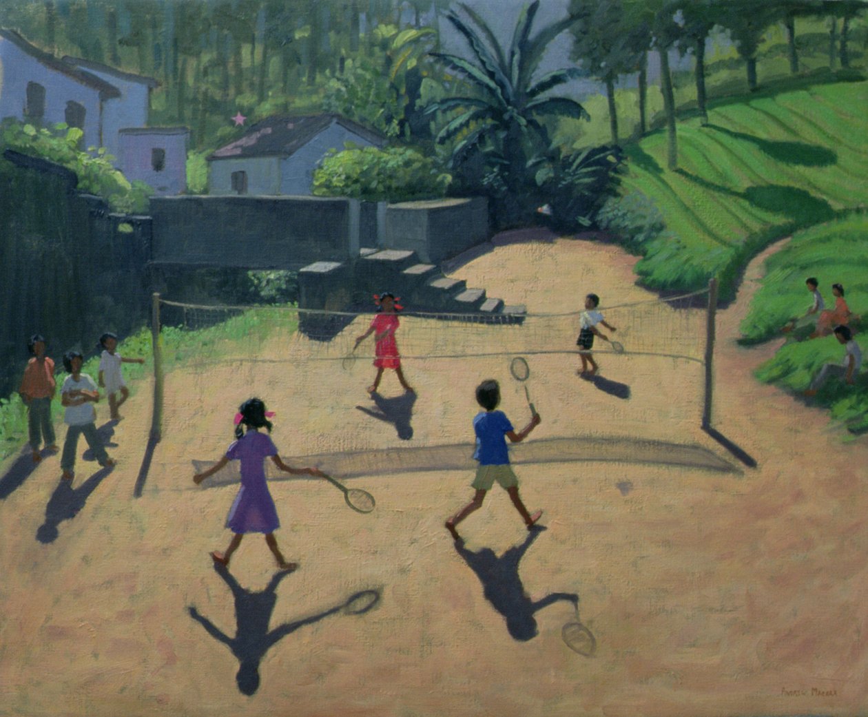 羽毛球，印度库奴尔 作者 安德鲁·马卡拉（Andrew Macara）