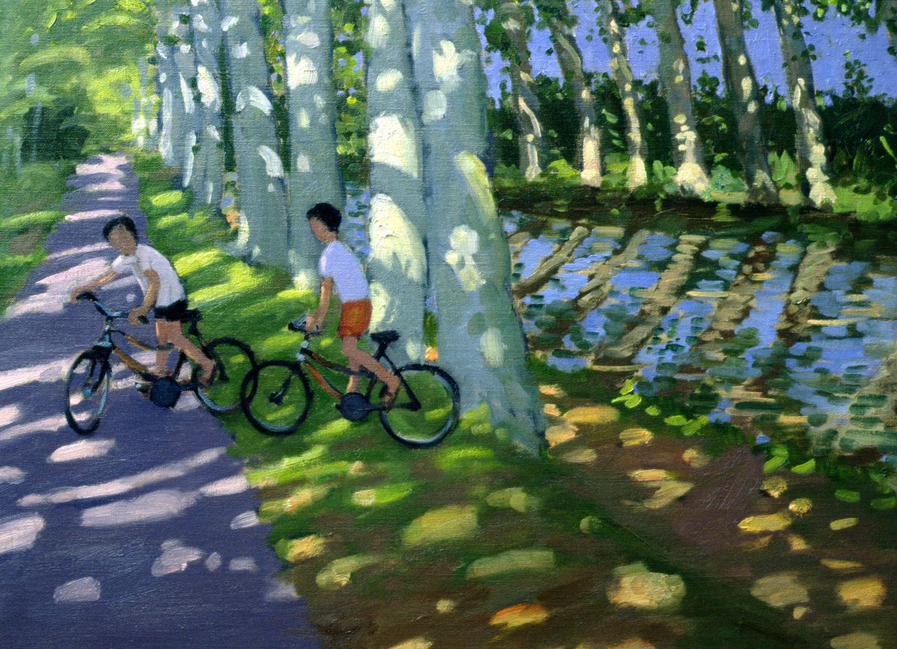 法国运河du Midi 作者 安德鲁·马卡拉（Andrew Macara）