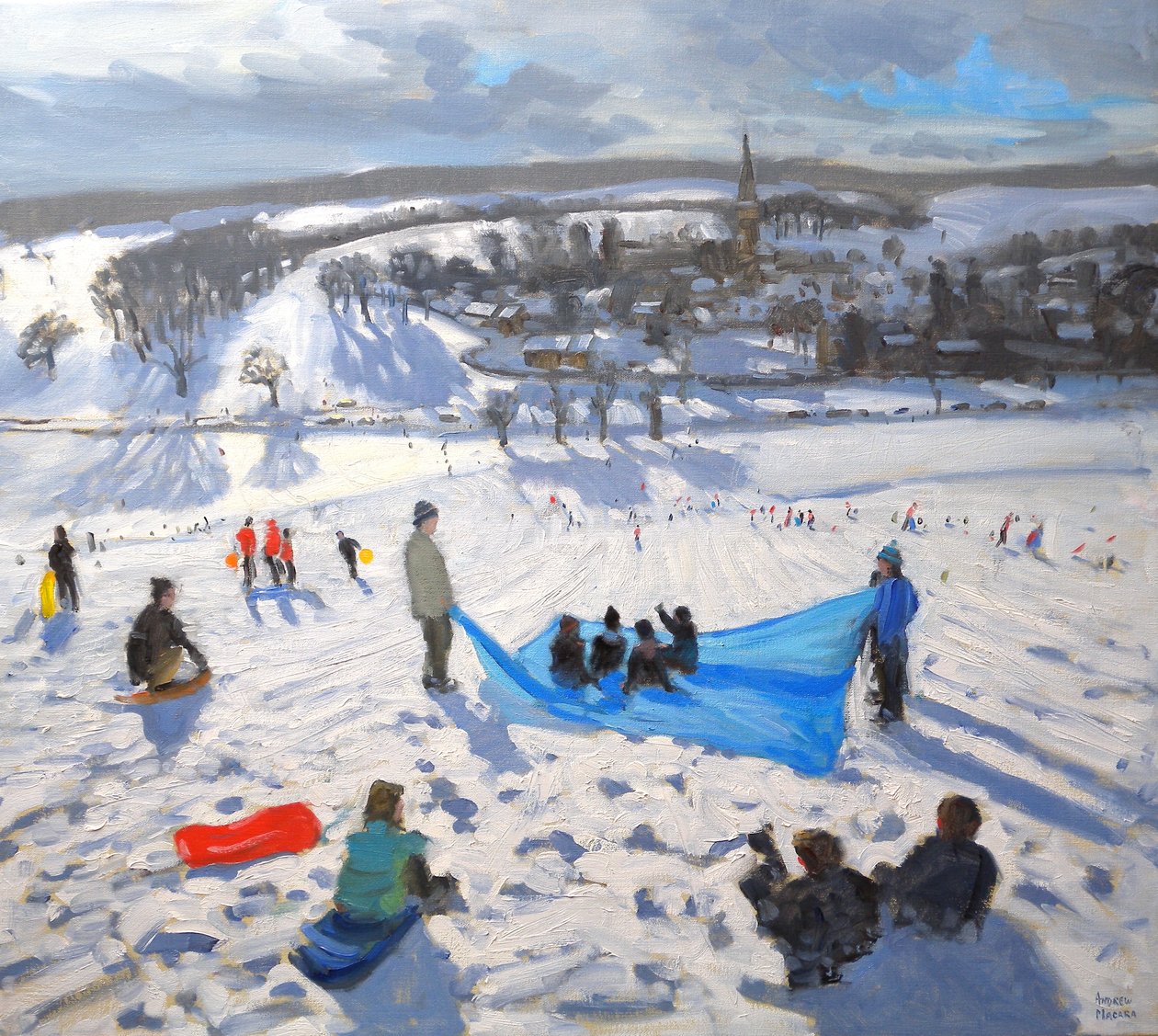 Edensor Village，Chatsworth，2010 作者 安德鲁·马卡拉（Andrew Macara）