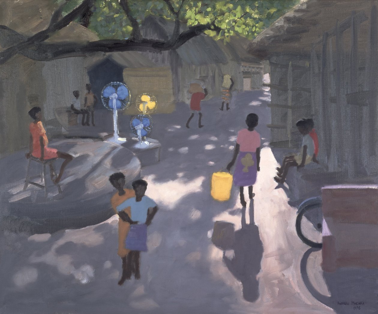 Fan Seller，Malindi，Kenya，1995 作者 安德鲁·马卡拉（Andrew Macara）
