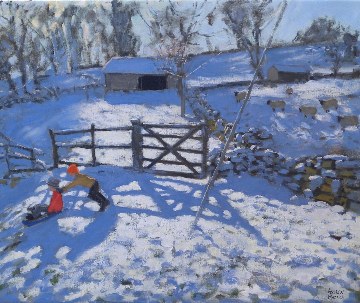 埃尔顿的农场，靠近罗斯利，2008年 作者 安德鲁·马卡拉（Andrew Macara）