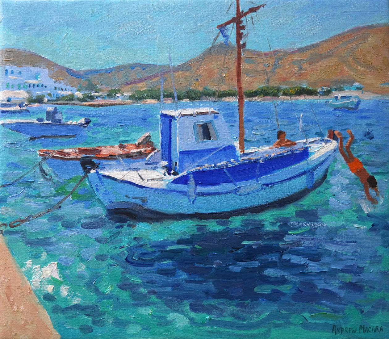 渔船 作者 安德鲁·马卡拉（Andrew Macara）