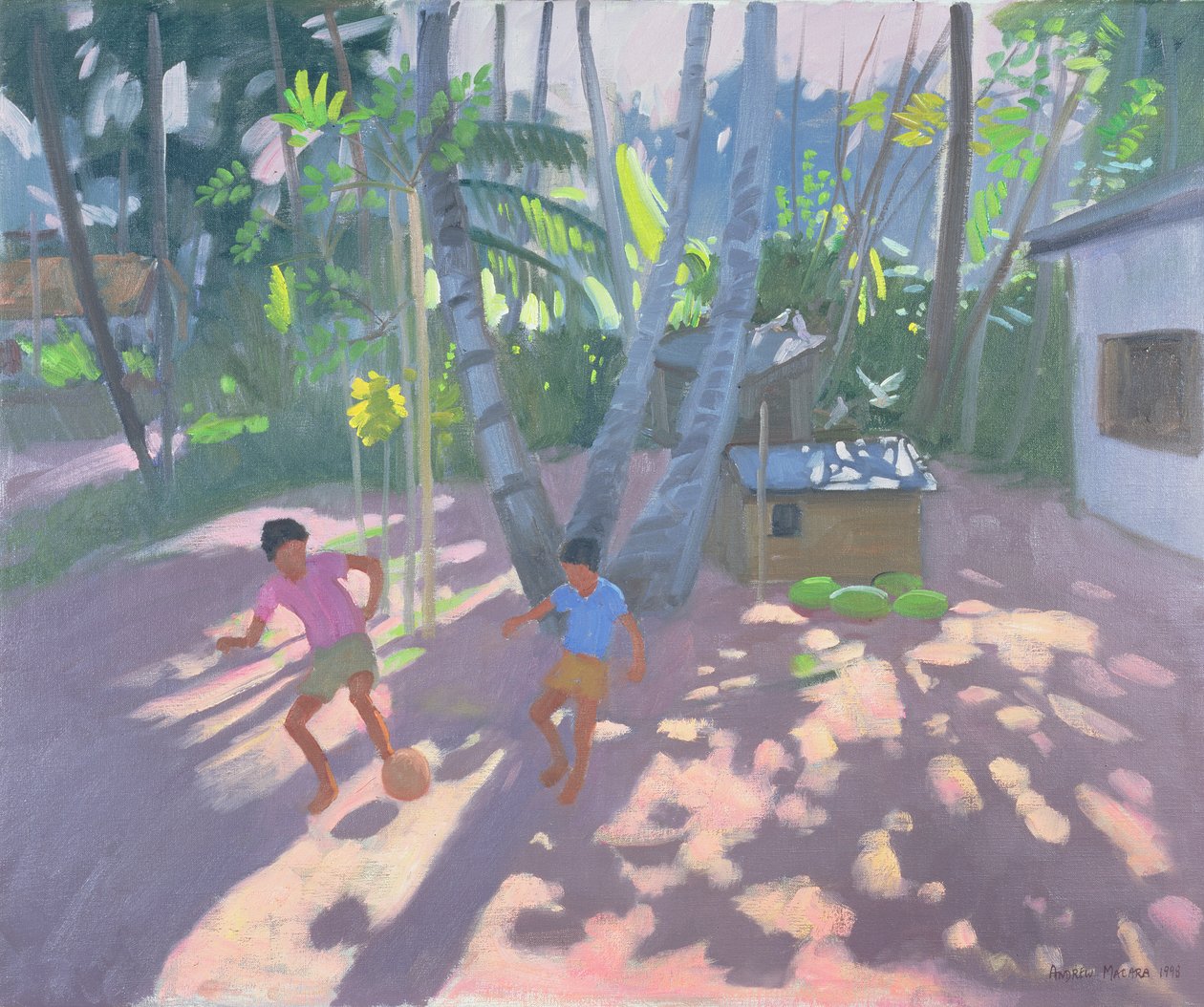 足球，本托塔，斯里兰卡，1998年 作者 安德鲁·马卡拉（Andrew Macara）