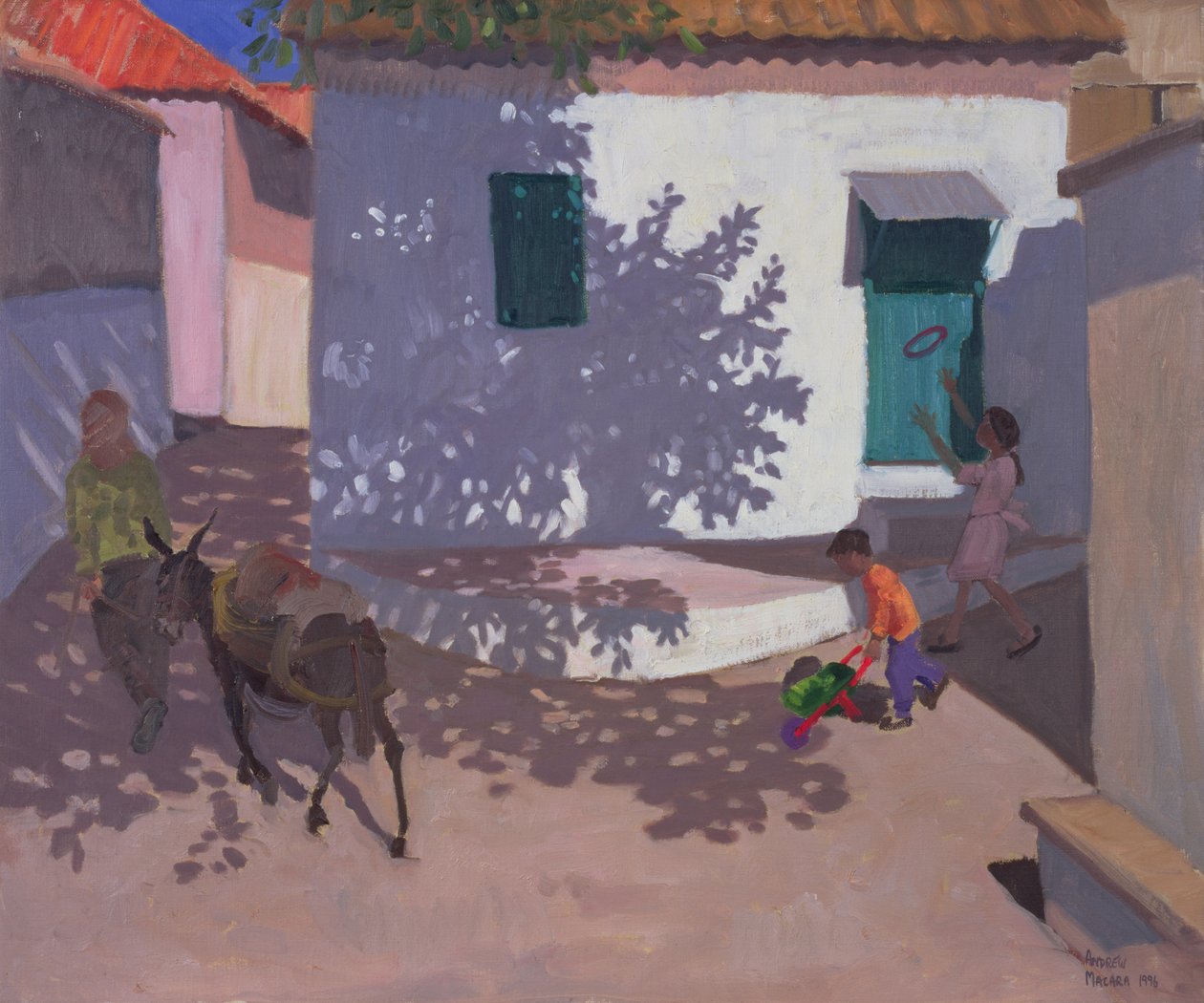绿门和阴影，Lesbos，1996 作者 安德鲁·马卡拉（Andrew Macara）
