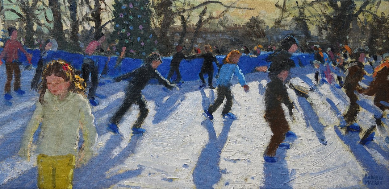 冰上运动，圣诞节Fayre，Fair;海德公园，伦敦，2014， 作者 安德鲁·马卡拉（Andrew Macara）
