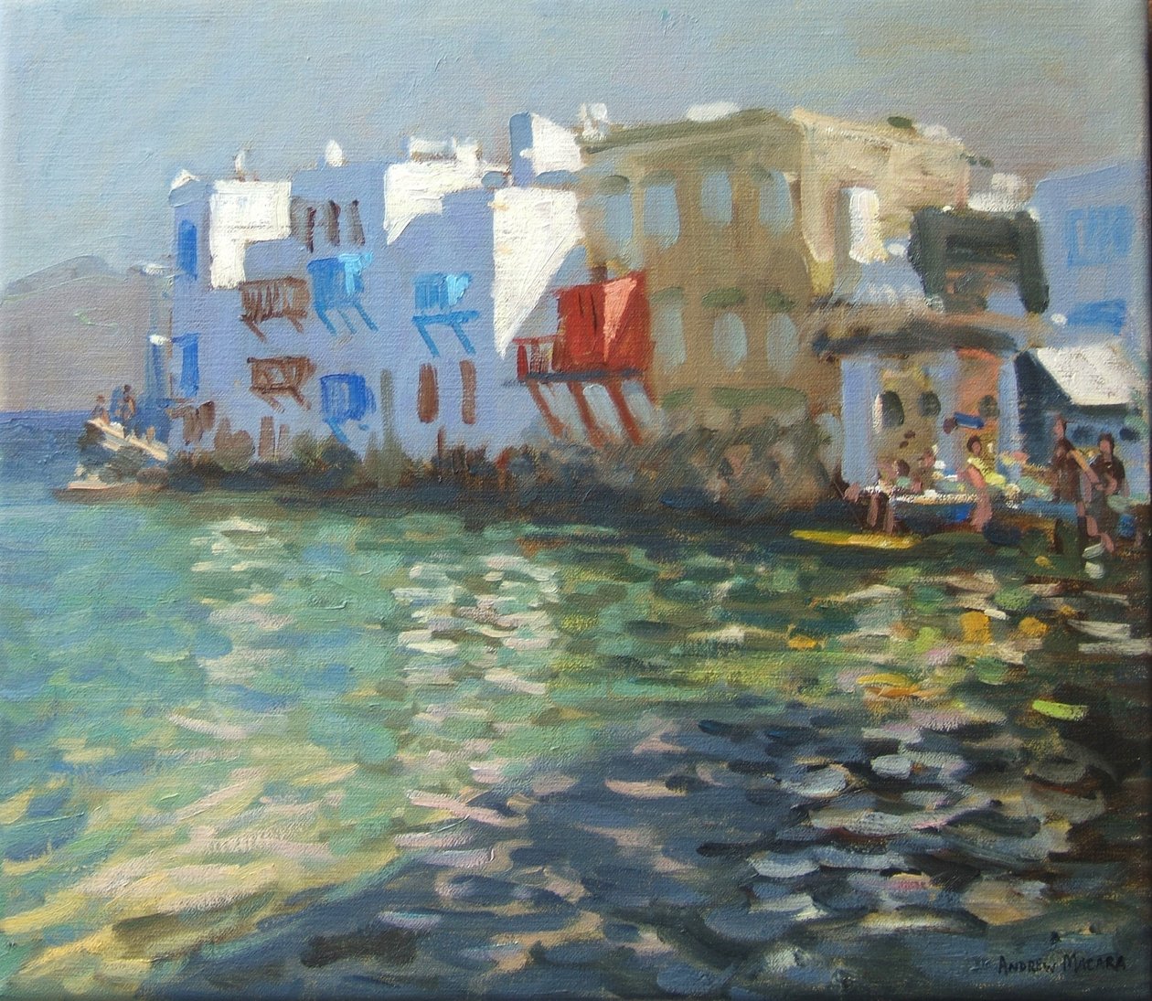 小威尼斯，米科诺斯岛 作者 安德鲁·马卡拉（Andrew Macara）