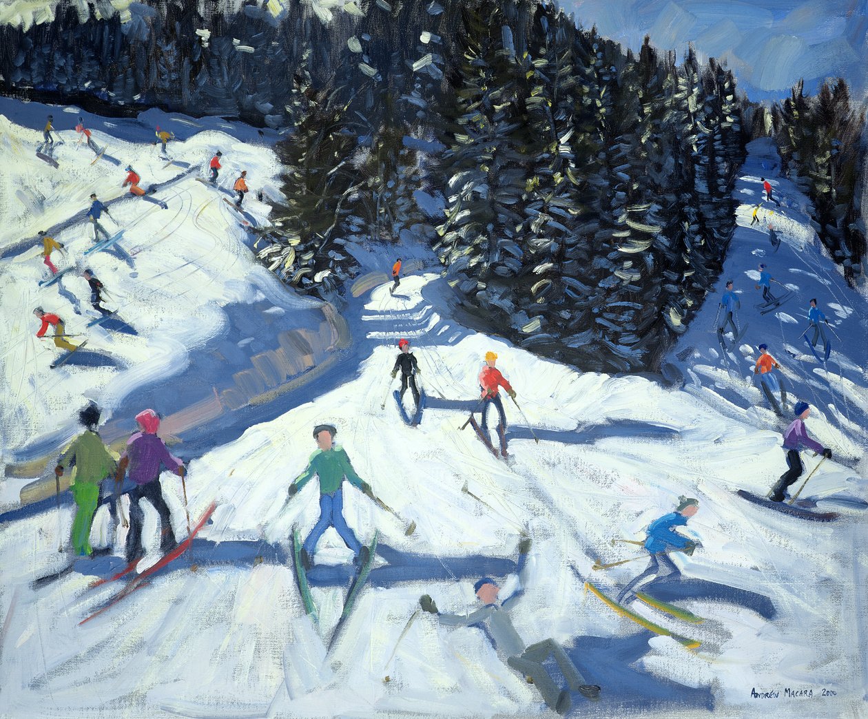 2004年的滑雪道中午 作者 安德鲁·马卡拉（Andrew Macara）