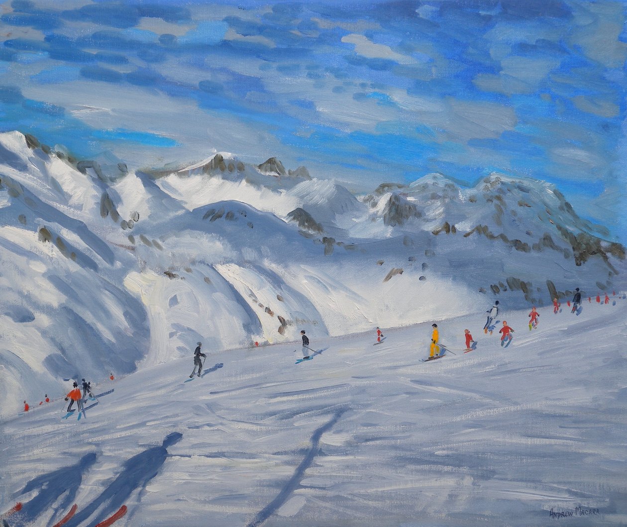 Mountain Tops，Tignes，2009 作者 安德鲁·马卡拉（Andrew Macara）