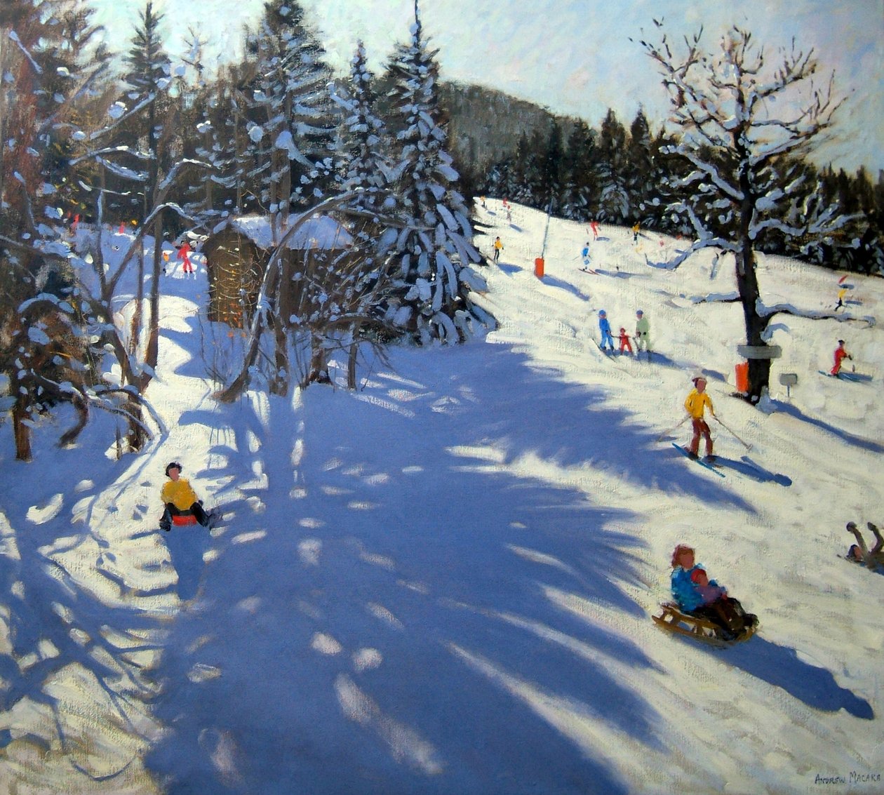 山间小屋，Morzine 作者 安德鲁·马卡拉（Andrew Macara）