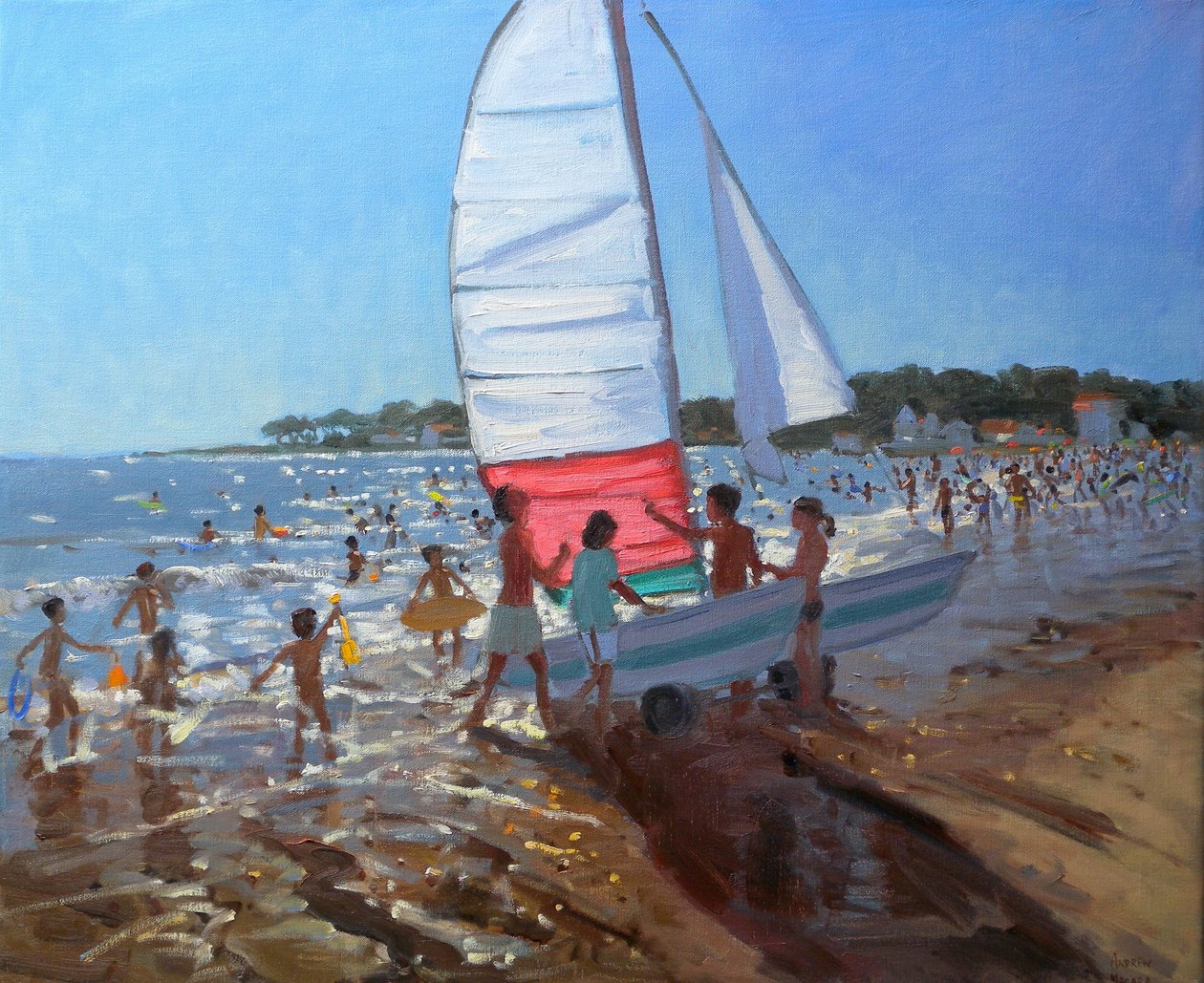 帆船，海上宫殿，2008年（加拿大油） 作者 安德鲁·马卡拉（Andrew Macara）