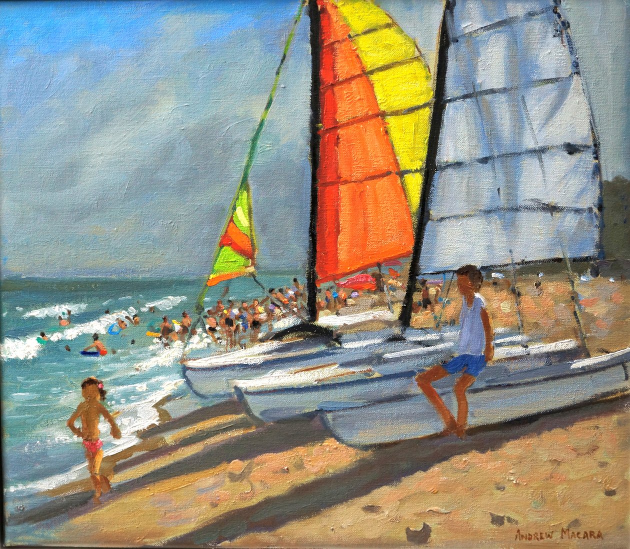 帆船，加鲁查，西班牙 作者 安德鲁·马卡拉（Andrew Macara）