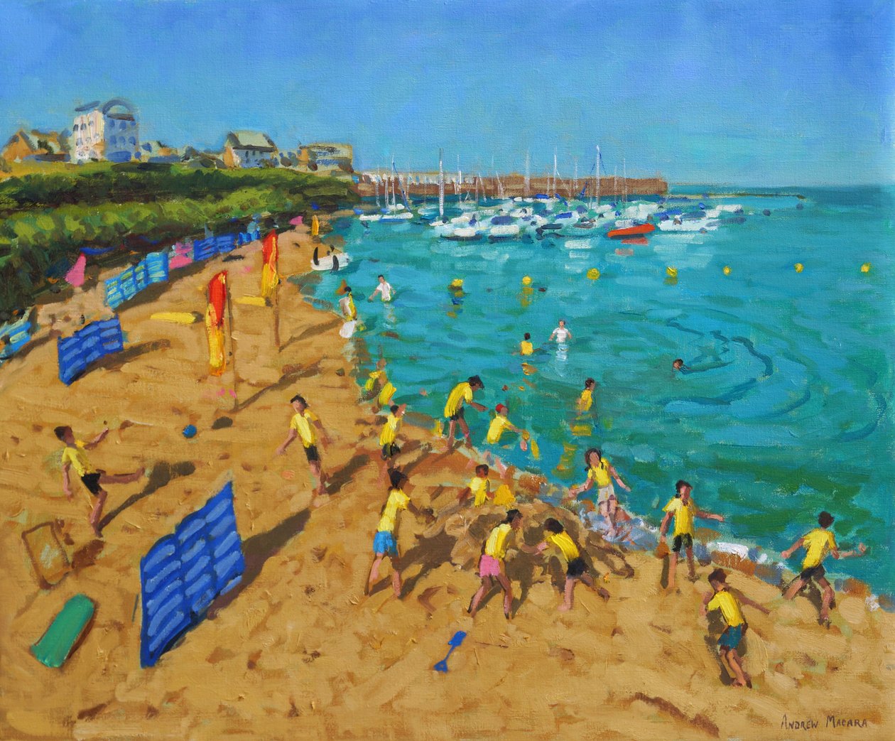 学校郊游，新码头，威尔士，2013， 作者 安德鲁·马卡拉（Andrew Macara）