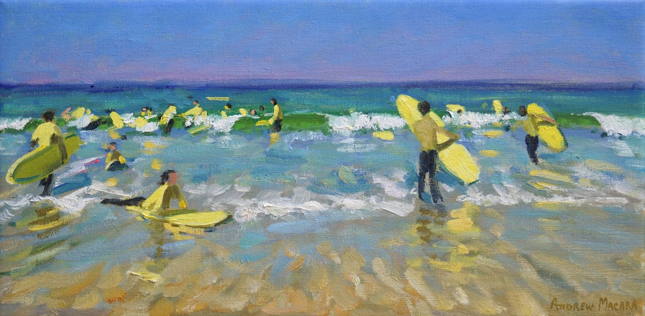 圣艾夫斯冲浪学校 作者 安德鲁·马卡拉（Andrew Macara）