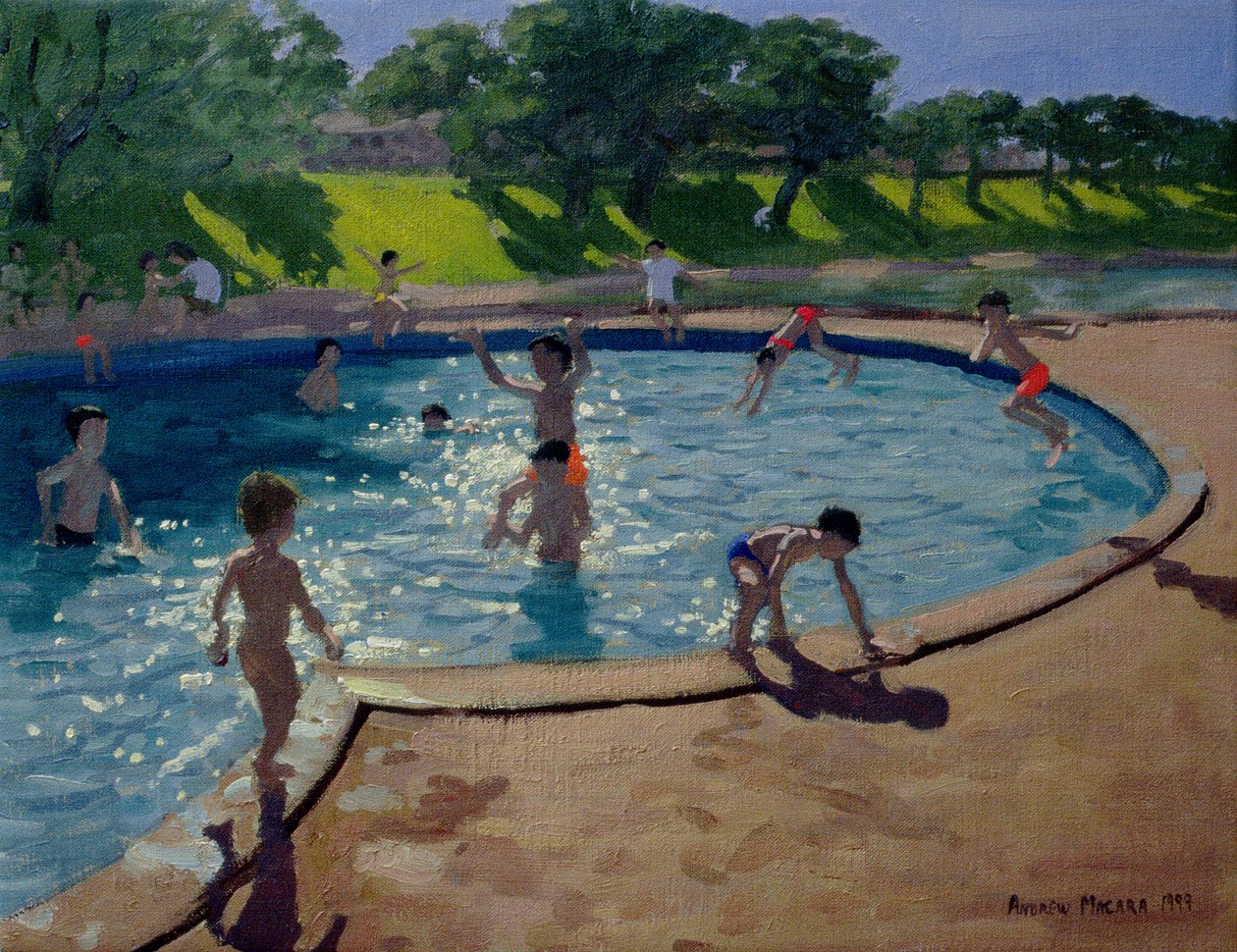 游泳池，1999 作者 安德鲁·马卡拉（Andrew Macara）