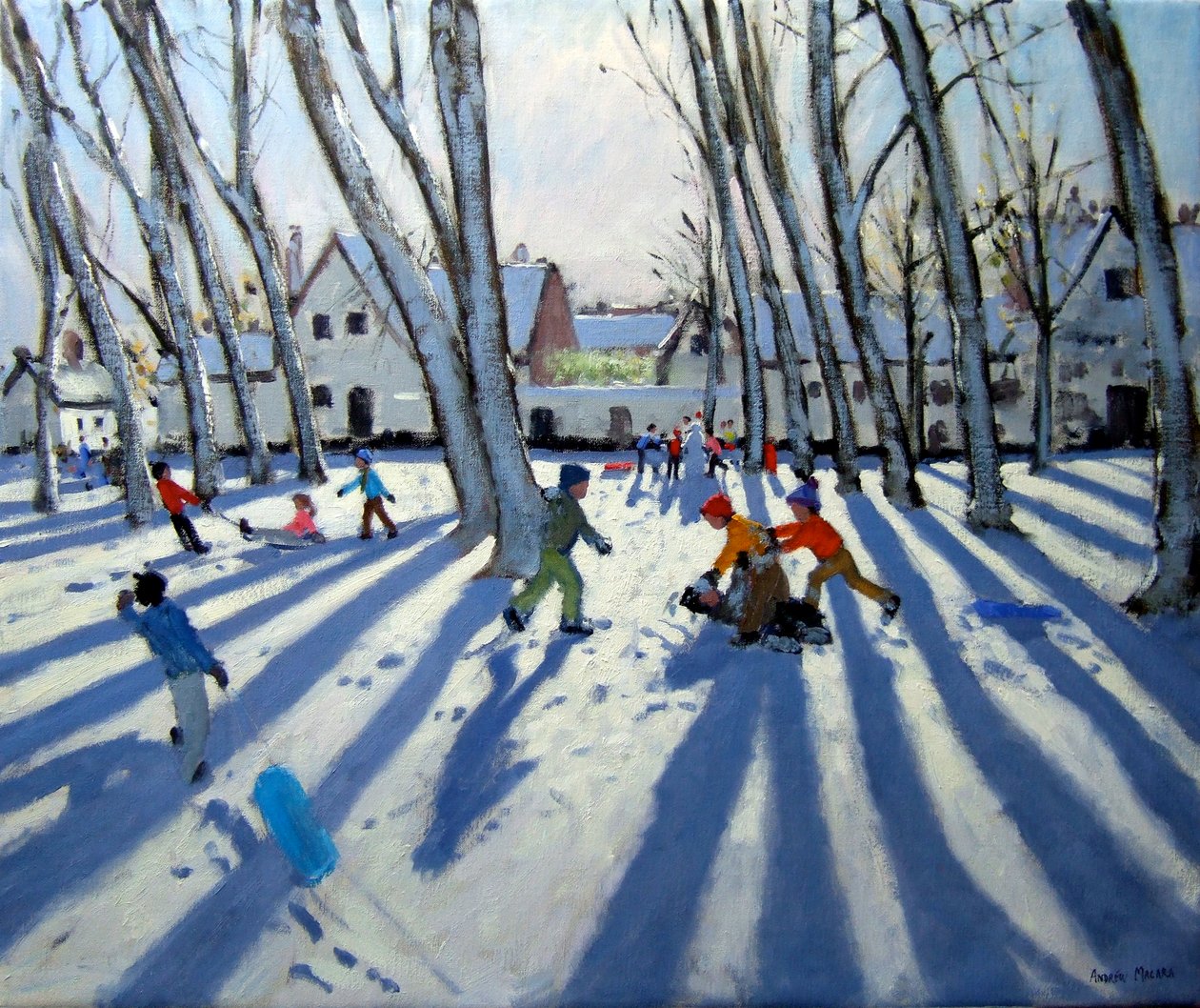 Begijnhof，布鲁日，2005年 作者 安德鲁·马卡拉（Andrew Macara）