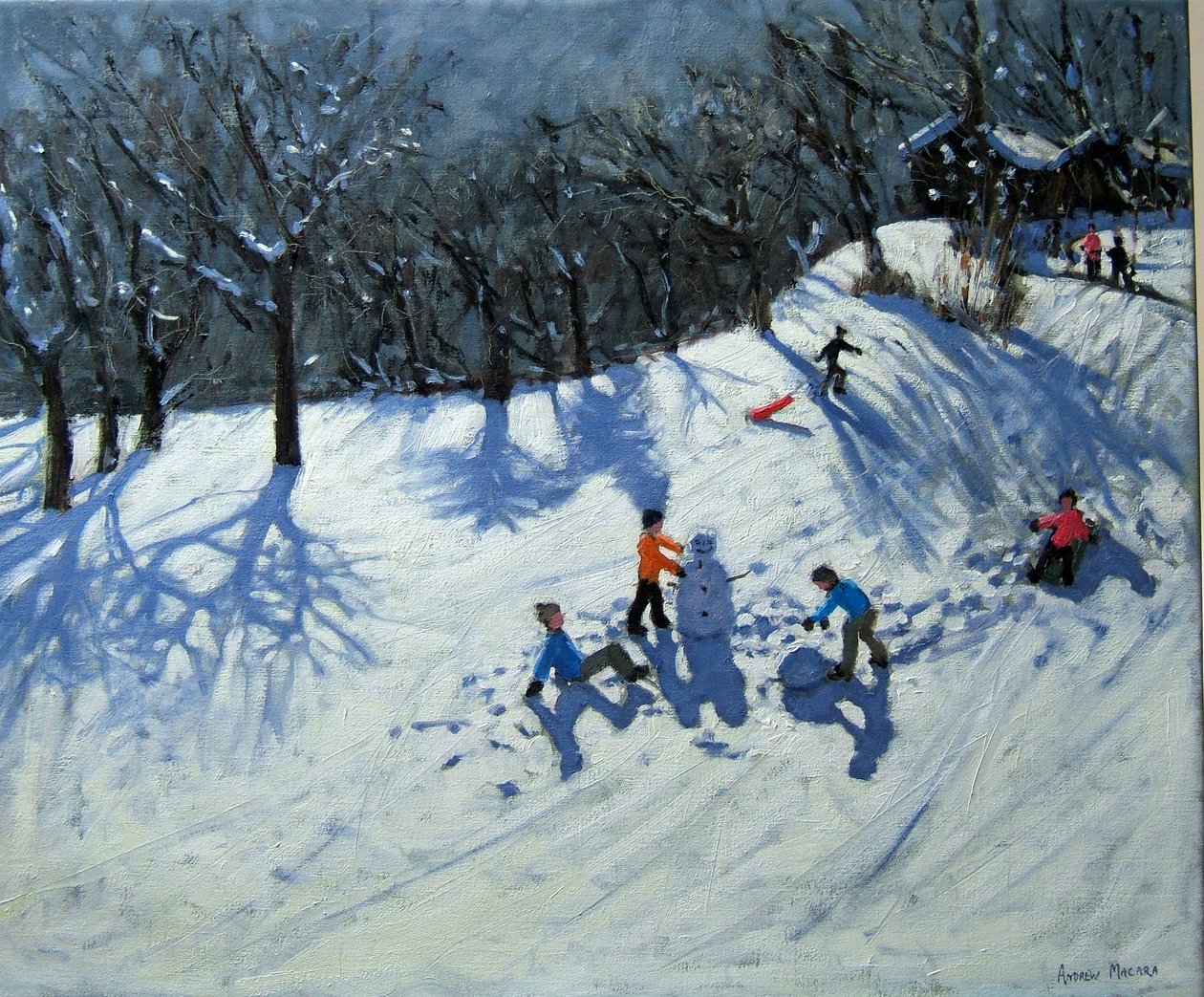雪人，莫尔济讷， 作者 安德鲁·马卡拉（Andrew Macara）
