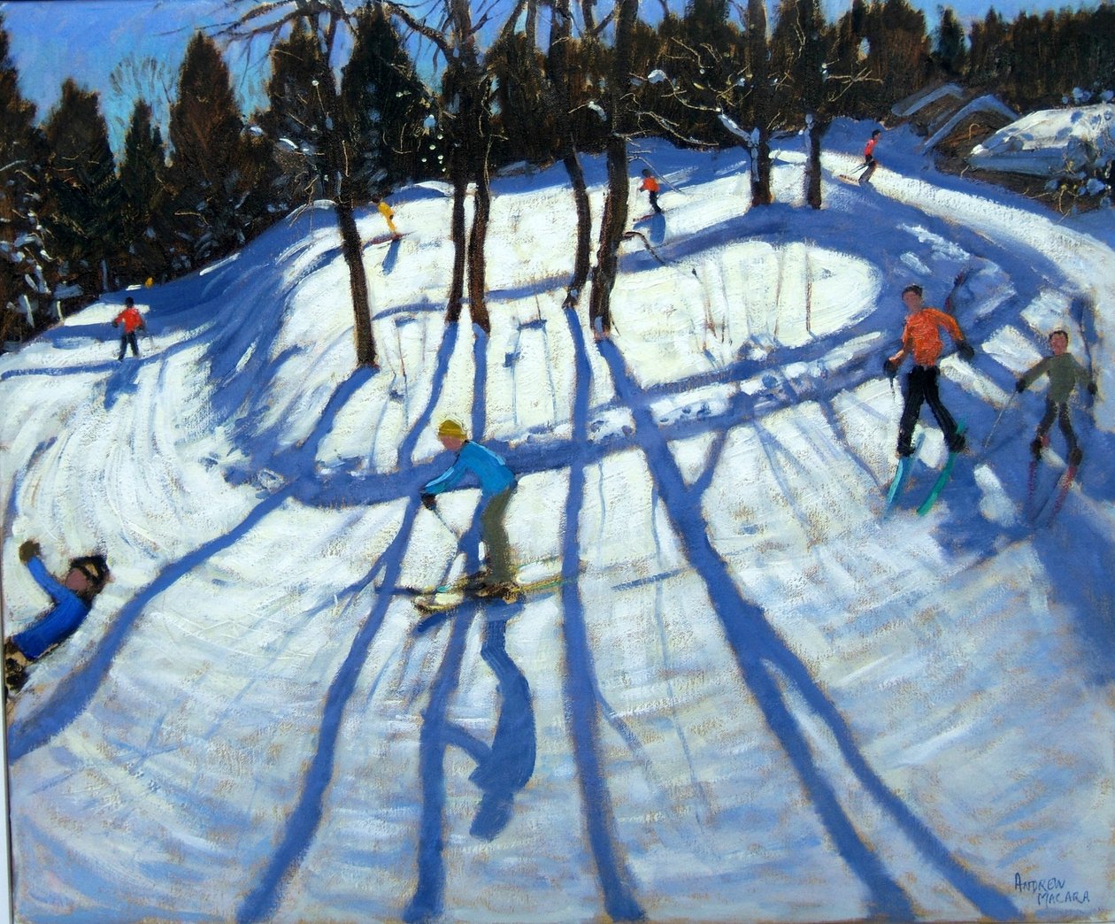 绕组小径，Morzine 作者 安德鲁·马卡拉（Andrew Macara）