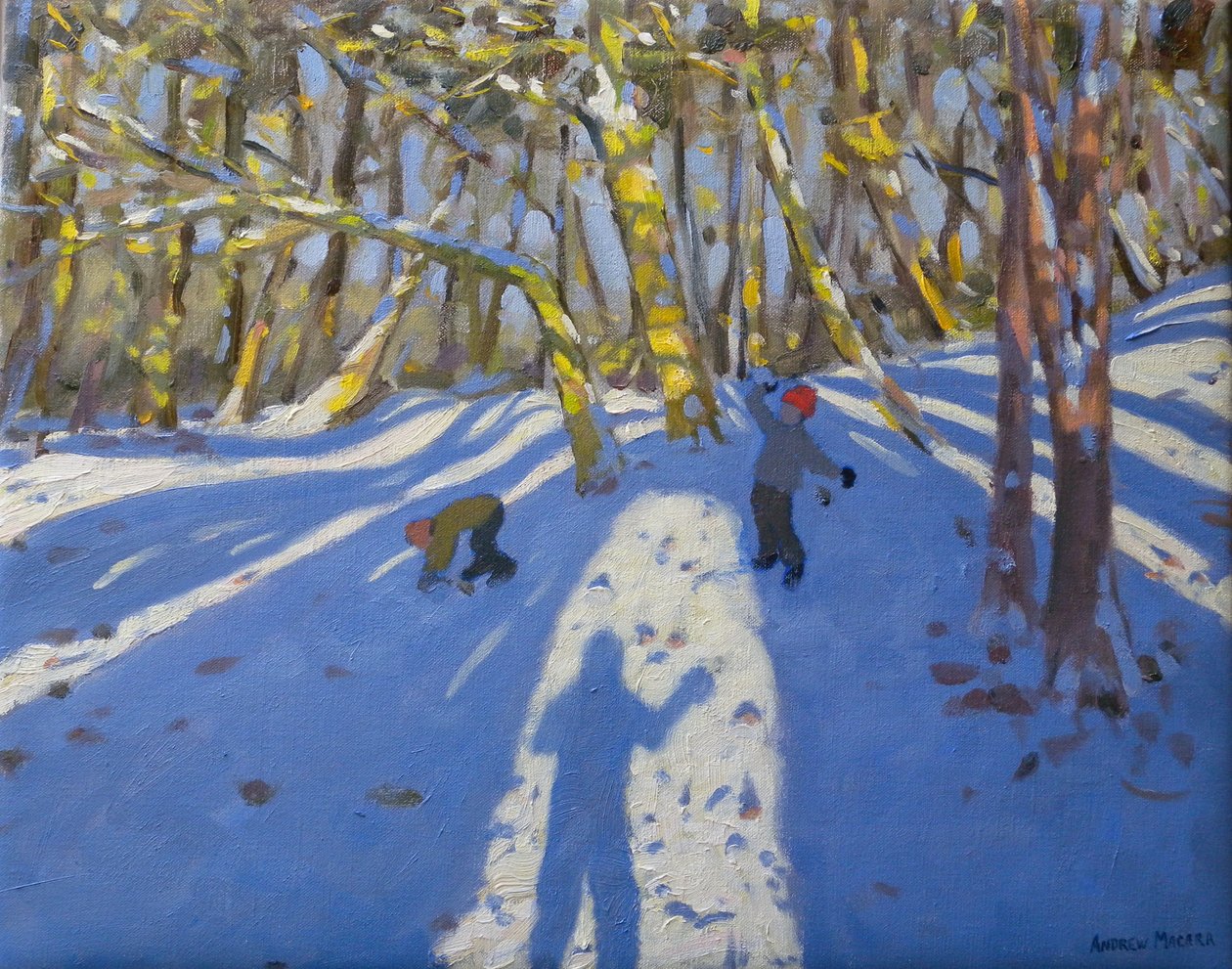 冬季埃尔瓦斯顿城堡，2008年 作者 安德鲁·马卡拉（Andrew Macara）