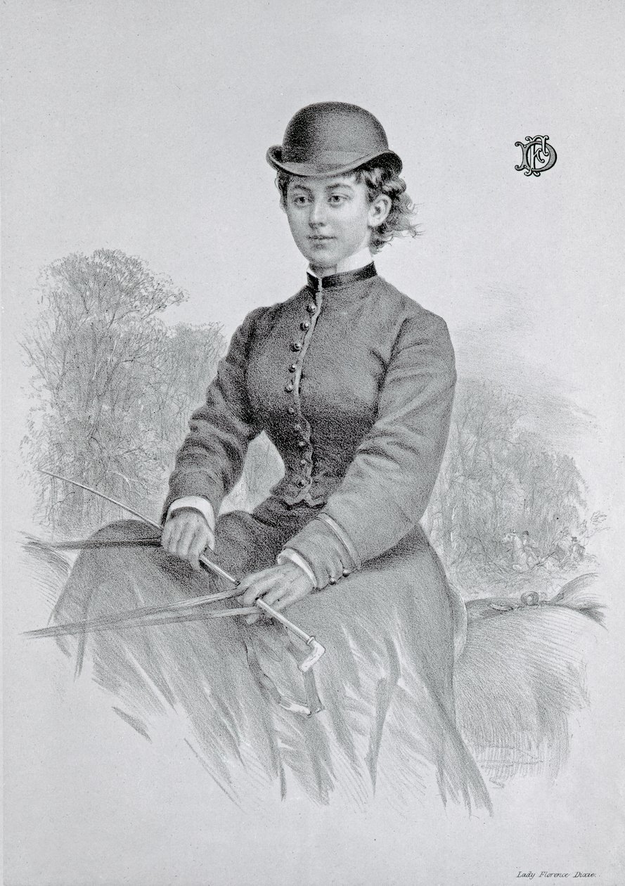 Lady Florence Dixie，1877年出版 作者 安德鲁·麦克卢尔