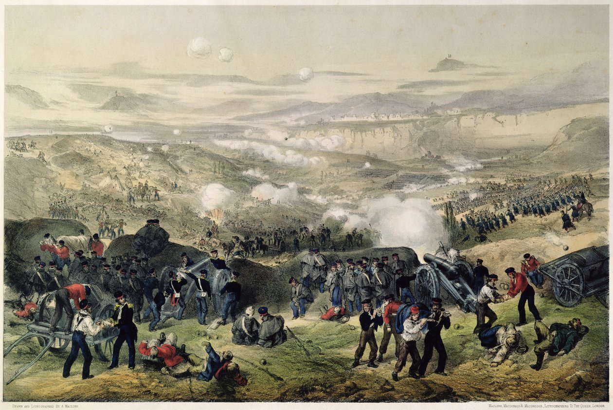 英格曼之战，1854年11月5日，1855年 作者 安德鲁·麦克卢尔