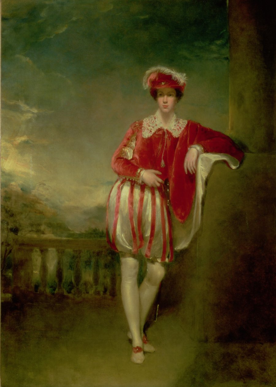 演员William Henry West Betty（1791-1874） 作者 安德鲁·格德斯（Andrew Geddes）