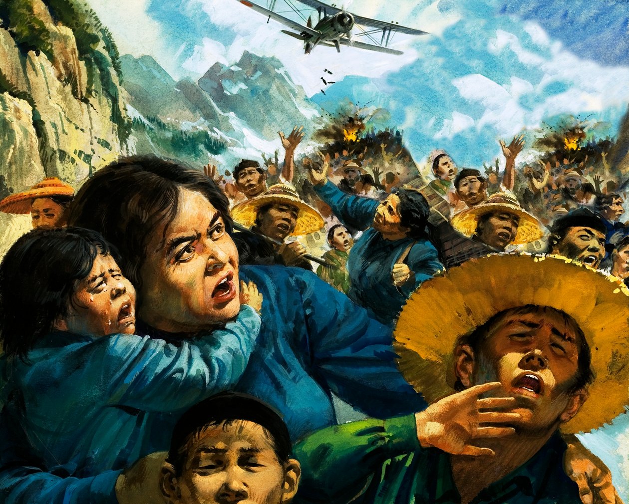 中国传教士格拉迪斯-艾尔沃德（Gladys Aylward）在中日战争期间带领 100 多名儿童逃生 作者 安德鲁·豪瓦特