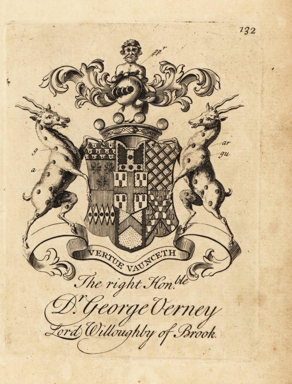 Coat of arms of the Right Honourable Dr 作者 安德鲁·约翰斯顿