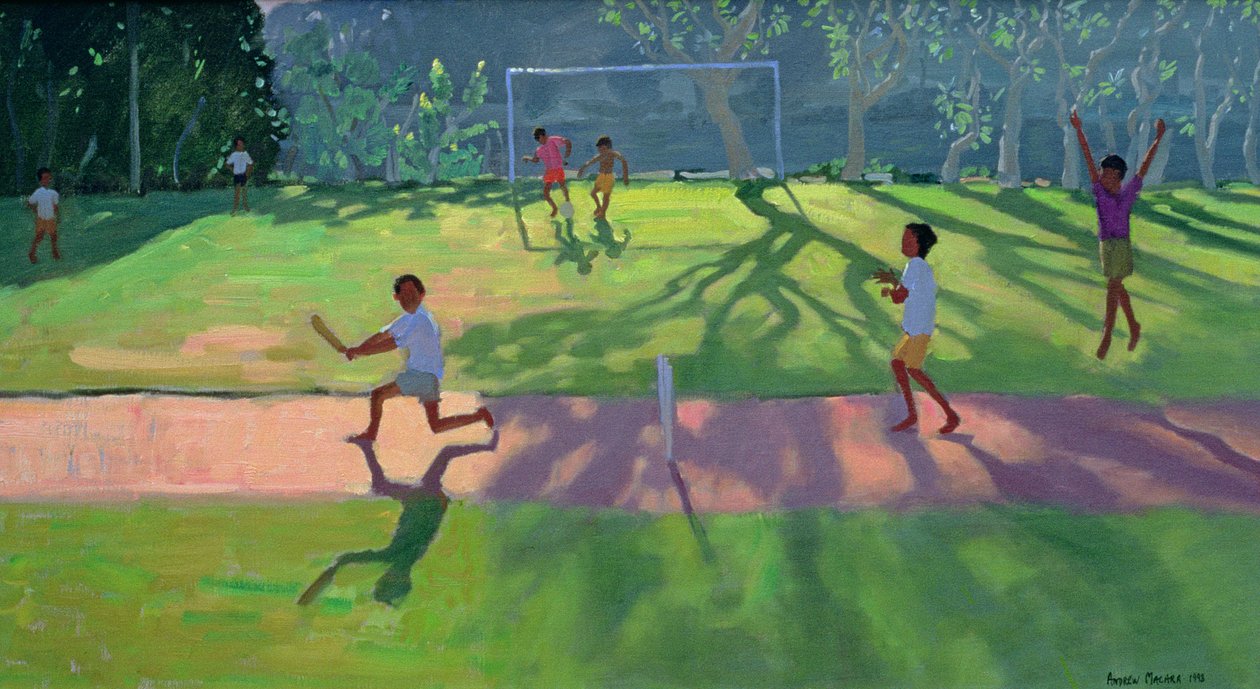 板球，斯里兰卡，1998年 作者 安德鲁·马卡拉（Andrew Macara）