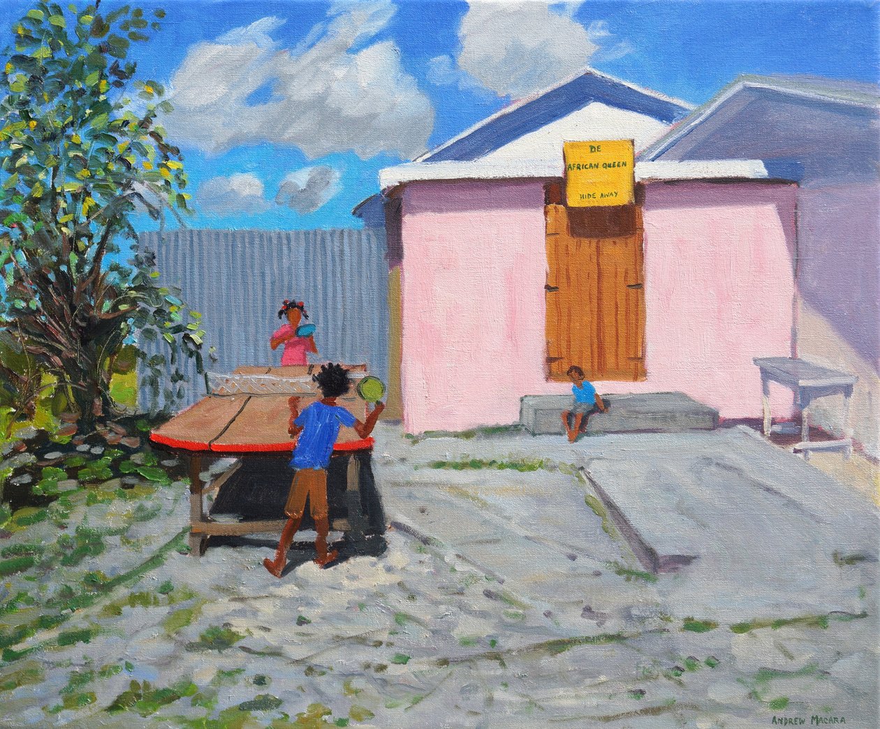 Ping Pong，De African Queen Hideaway，Barbados.2012， 作者 安德鲁·马卡拉（Andrew Macara）