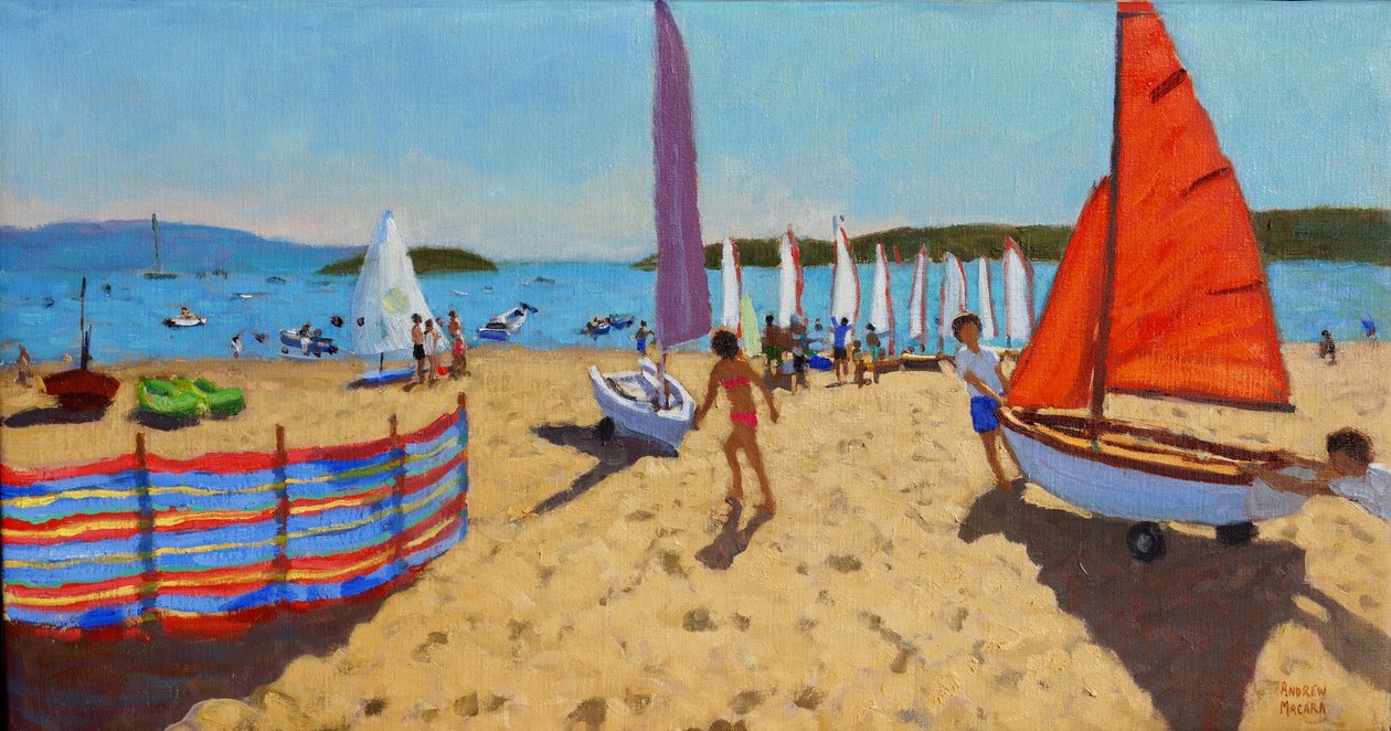 推出船，Abersoch，2016， 作者 安德鲁·马卡拉（Andrew Macara）