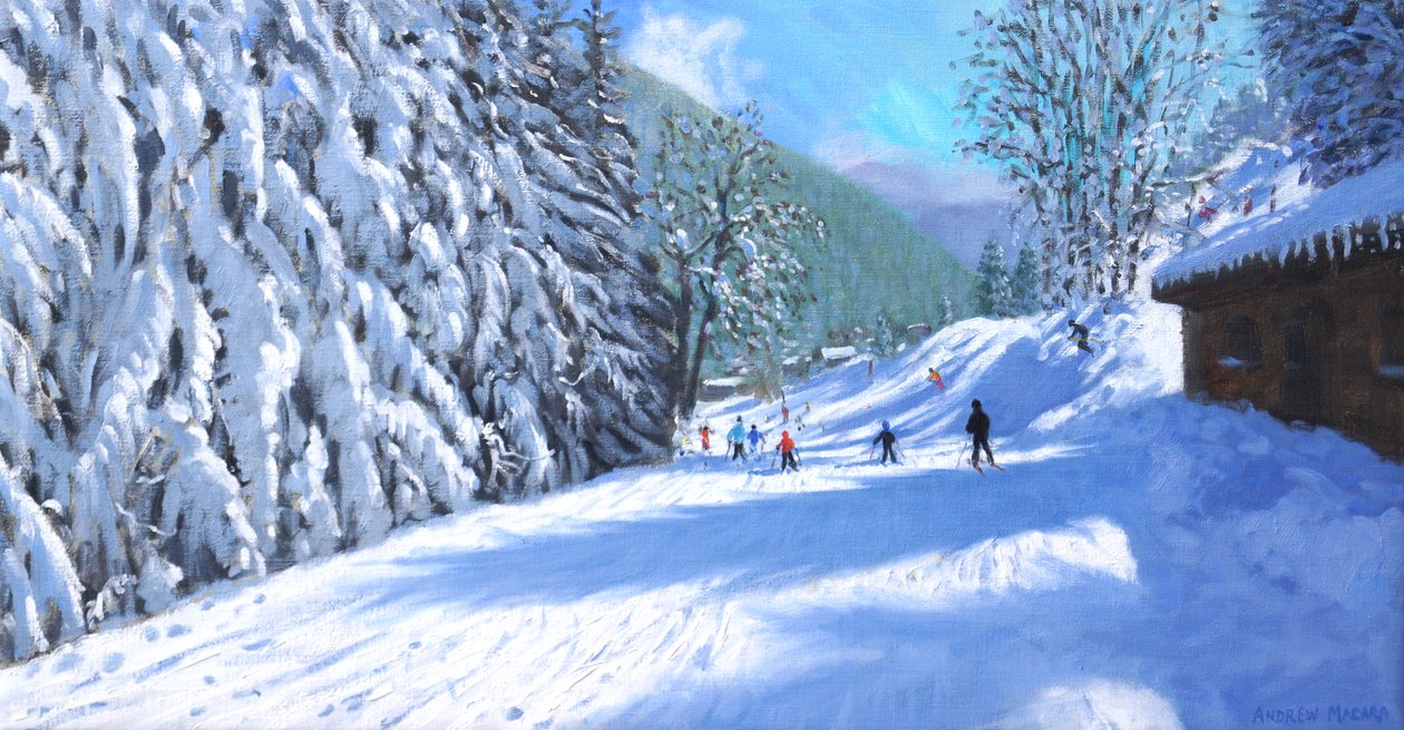 返回莫尔济讷（布面油画） 作者 安德鲁·马卡拉（Andrew Macara）
