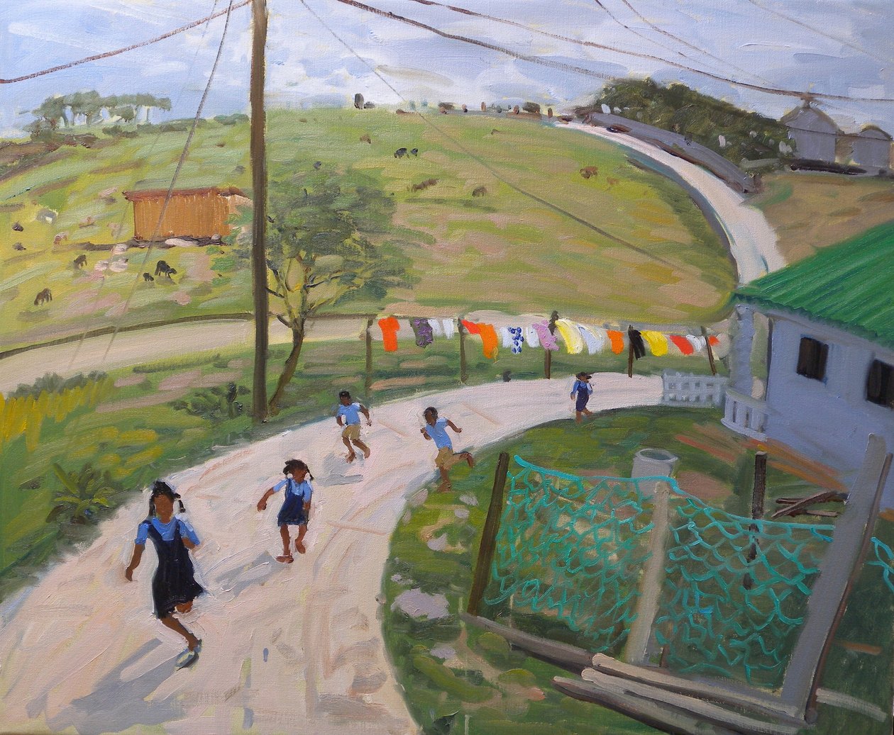 学童》，2011 年（布面油画） 作者 安德鲁·马卡拉（Andrew Macara）