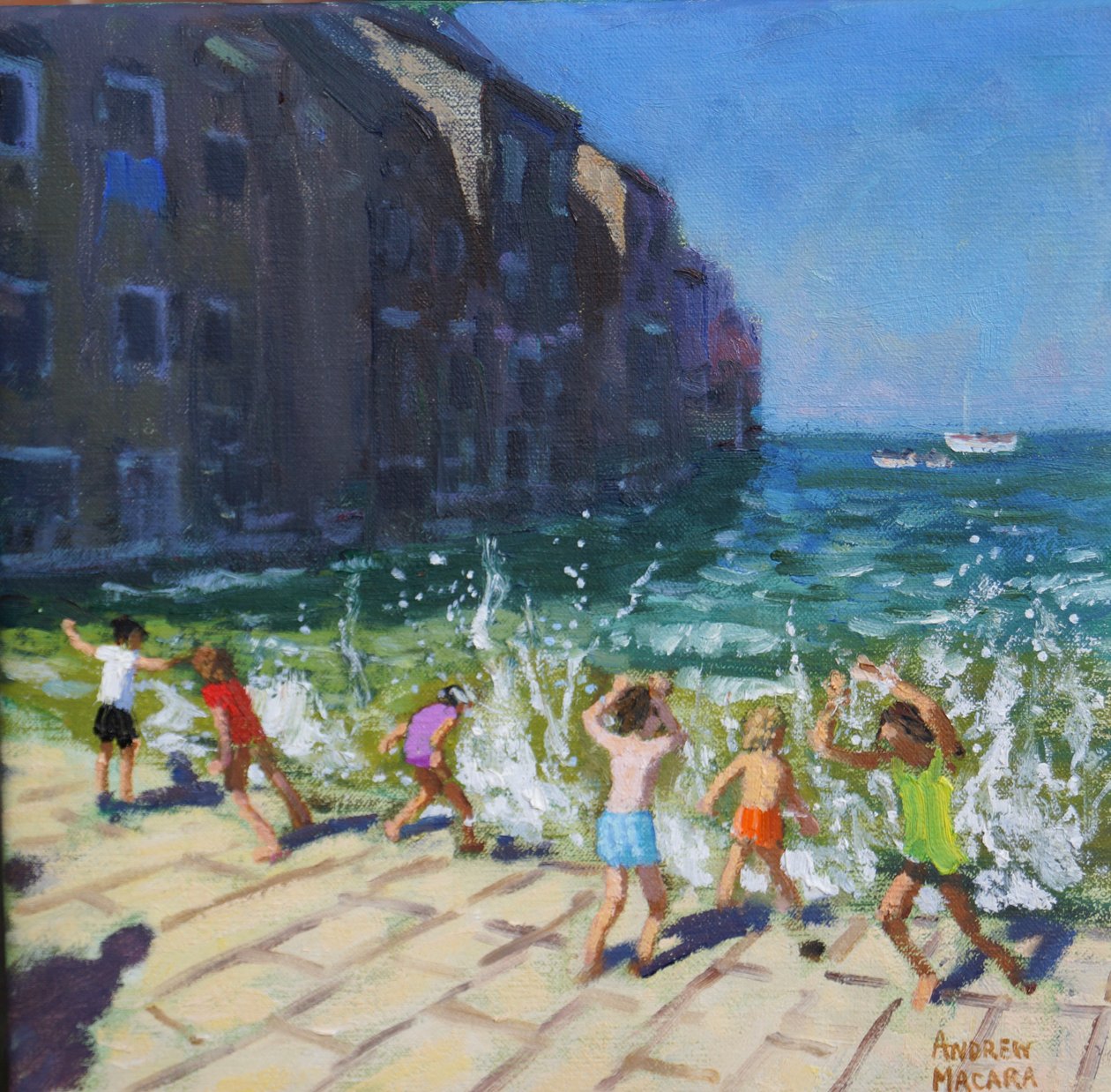 海滨，罗维尼，克罗地亚， 作者 安德鲁·马卡拉（Andrew Macara）