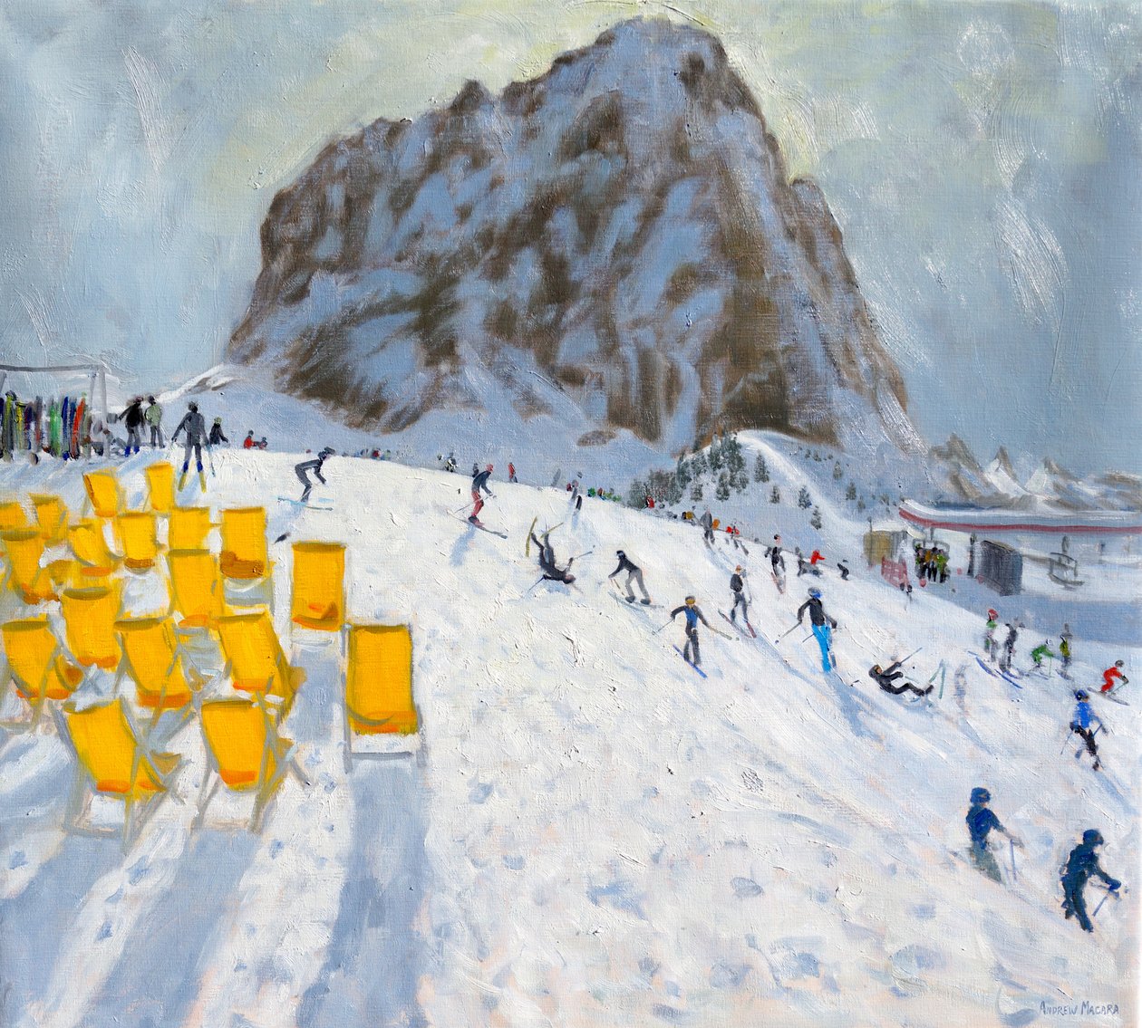 Selva Val Gardena，意大利， 作者 安德鲁·马卡拉（Andrew Macara）