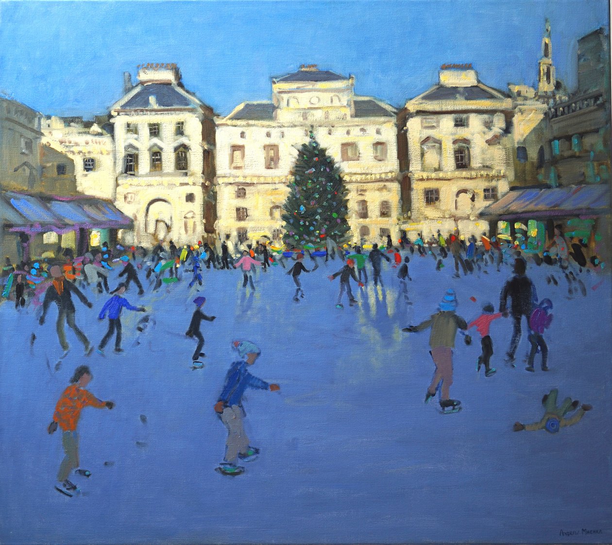 溜冰者，萨默塞特宫，2012年 作者 安德鲁·马卡拉（Andrew Macara）
