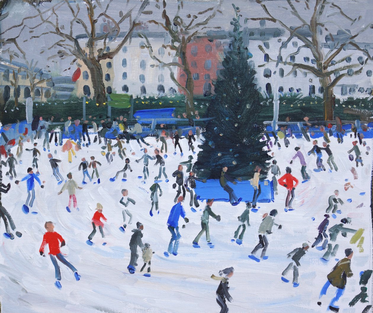 滑冰，自然历史博物馆，2012 作者 安德鲁·马卡拉（Andrew Macara）