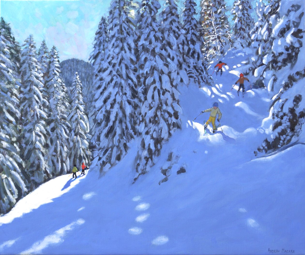 Ski Francais,Morzine, 2020 作者 安德鲁·马卡拉（Andrew Macara）