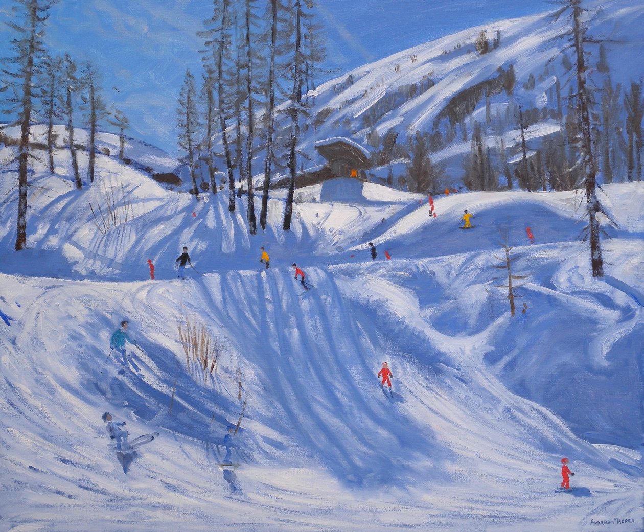 滑雪站，蒂涅，2009年 作者 安德鲁·马卡拉（Andrew Macara）