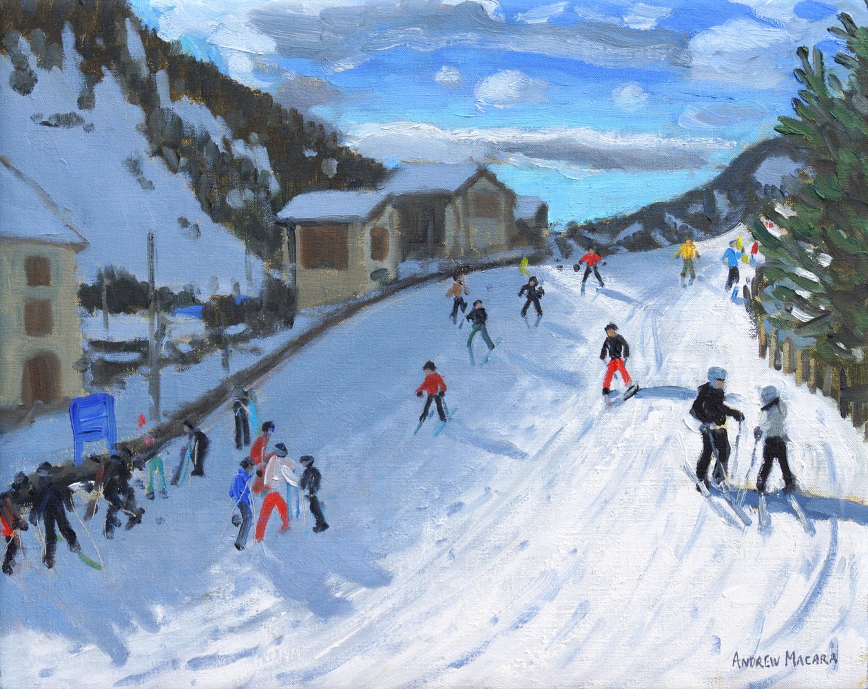 2016年滑雪至Selva Val Gardena， 作者 安德鲁·马卡拉（Andrew Macara）