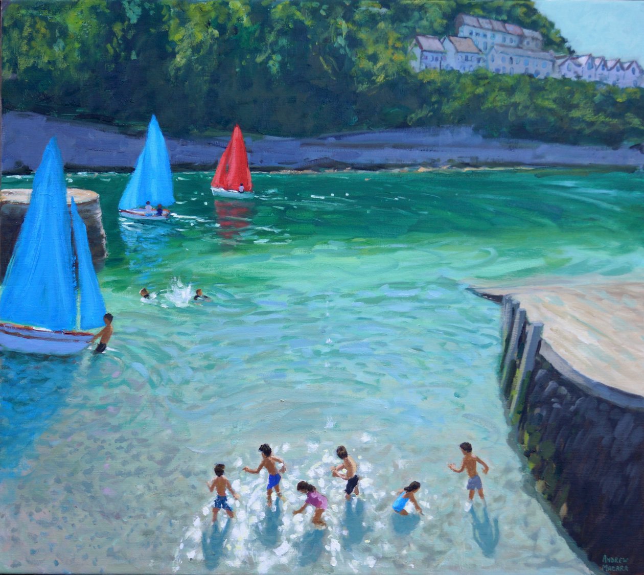 撇去石头，卢港，康沃尔郡，2018年 作者 安德鲁·马卡拉（Andrew Macara）